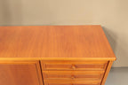 Vintage Space Anbau-Euroma Sideboard aus Teakholz mit Schubladen und Schranktür in 70er Jahre Optik