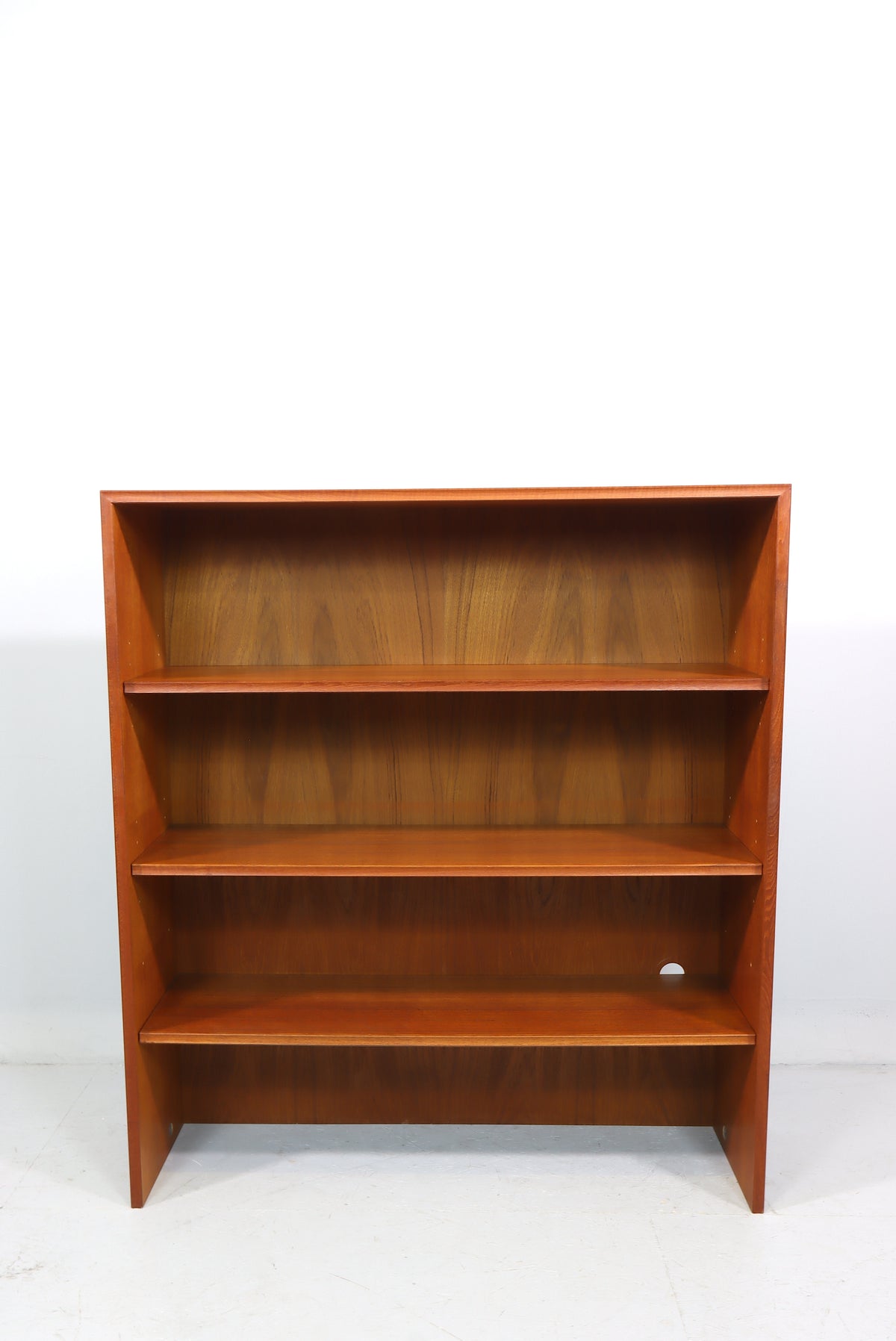 Mid Century Teak Bücherregal Vintage Raumteiler 60er Jahre Retro Regal Bookcase Room Divider