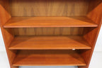 Mid Century Teak Bücherregal Vintage Raumteiler 60er Jahre Retro Regal Bookcase Room Divider