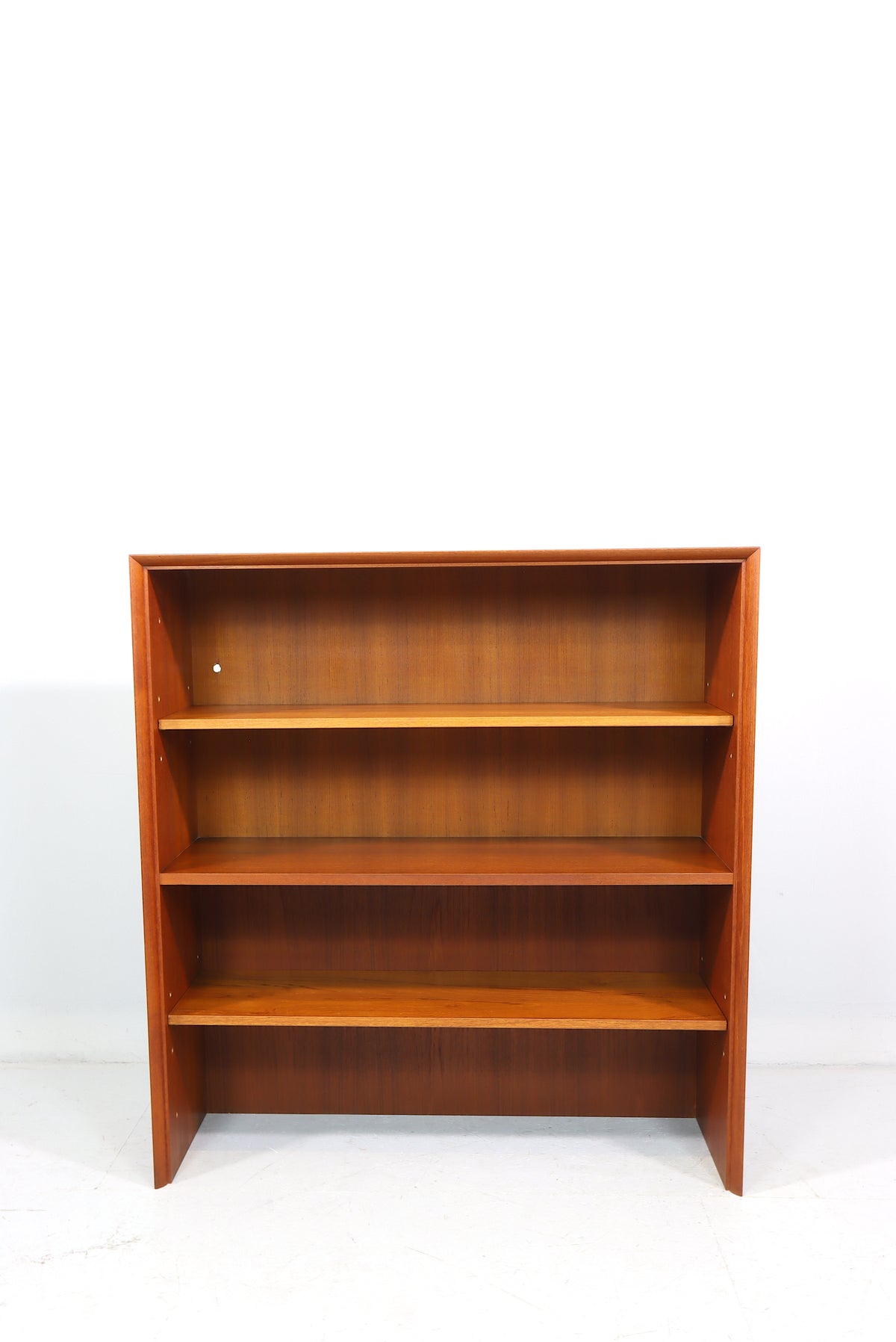 Mid Century Teak Bücherregal Vintage Regal Shelving Unit Retro Bookcase