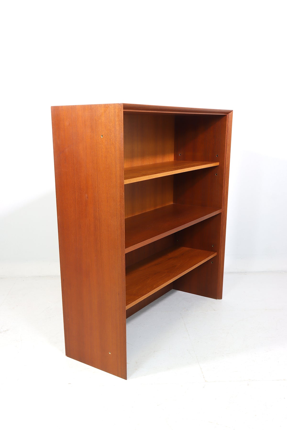 Mid Century Teak Bücherregal Vintage Regal Shelving Unit Retro Bookcase