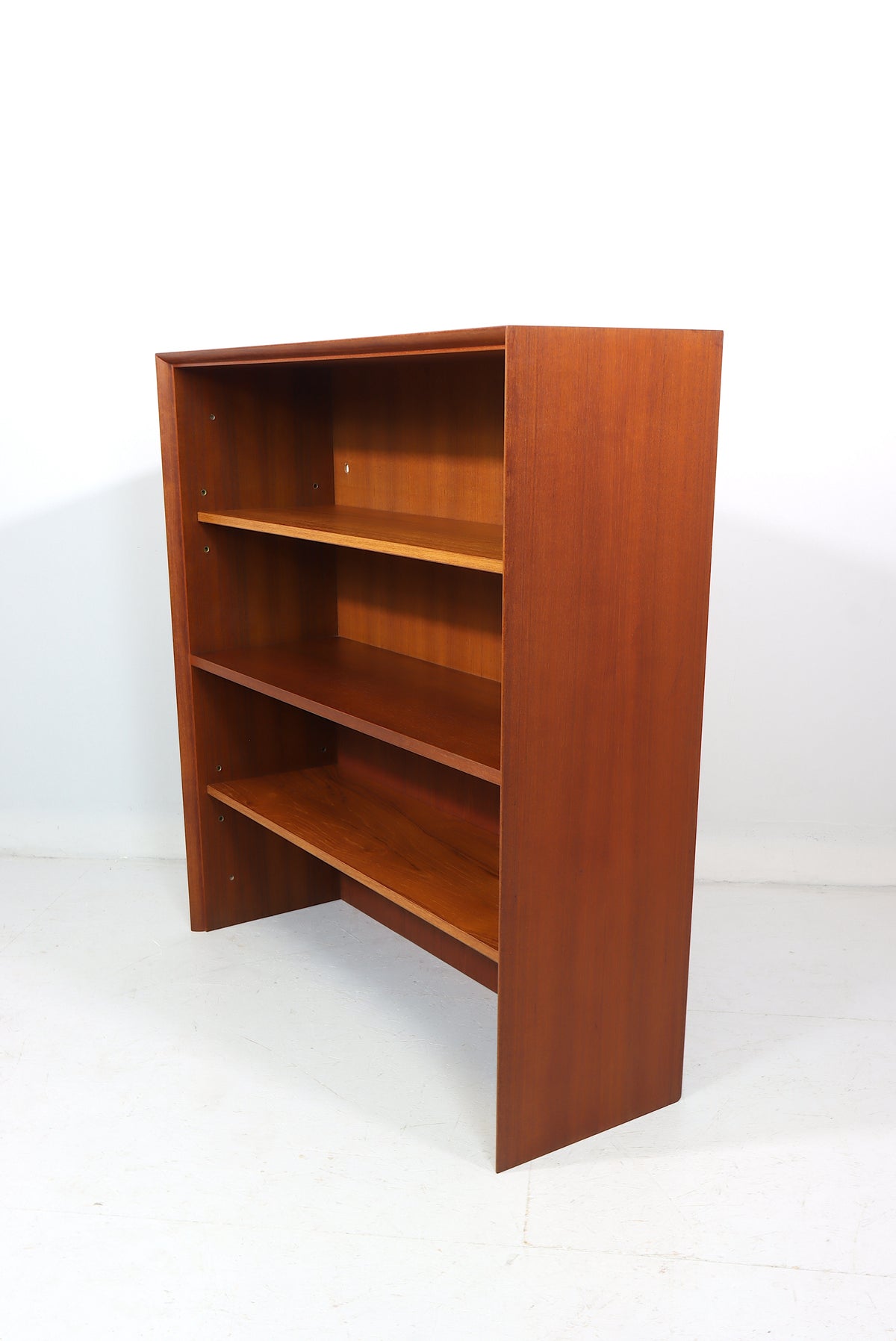 Mid Century Teak Bücherregal Vintage Regal Shelving Unit Retro Bookcase
