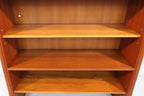 Mid Century Teak Bücherregal Vintage Regal Shelving Unit Retro Bookcase