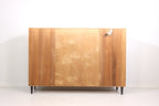 Mid Century Vitrine Highboard Vintage Vitrinenschrank Barschrank Bar Cabinet Glass Cabinet