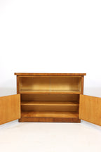 Mid Century Kommode Vitrine Vintage Sideboard Glasvitrine Holzschrank Glass Cabinet Storage