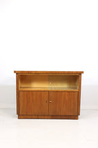 Mid Century Kommode Vitrine Vintage Sideboard Glasvitrine Holzschrank Glass Cabinet Storage