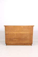 Mid Century Kommode Vitrine Vintage Sideboard Glasvitrine Holzschrank Glass Cabinet Storage