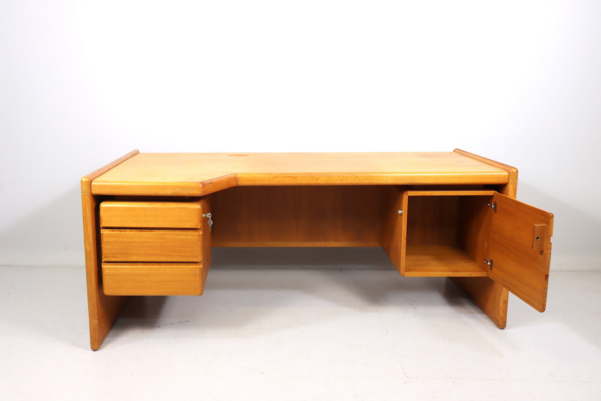 Mid Century Schreibtisch Vintage Executive Desk Retro Büro Home Office Writing Desk