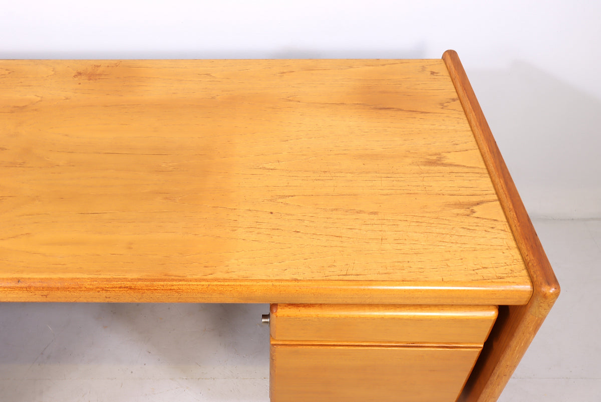 Mid Century Schreibtisch Vintage Executive Desk Retro Büro Home Office Writing Desk