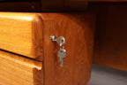 Mid Century Schreibtisch Vintage Executive Desk Retro Büro Home Office Writing Desk