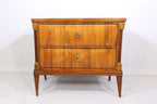 Original Biedermeier Kommode Antik Empire Holz Sideboard Cabinet Vintage Schrank