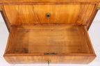 Original Biedermeier Kommode Antik Empire Holz Sideboard Cabinet Vintage Schrank