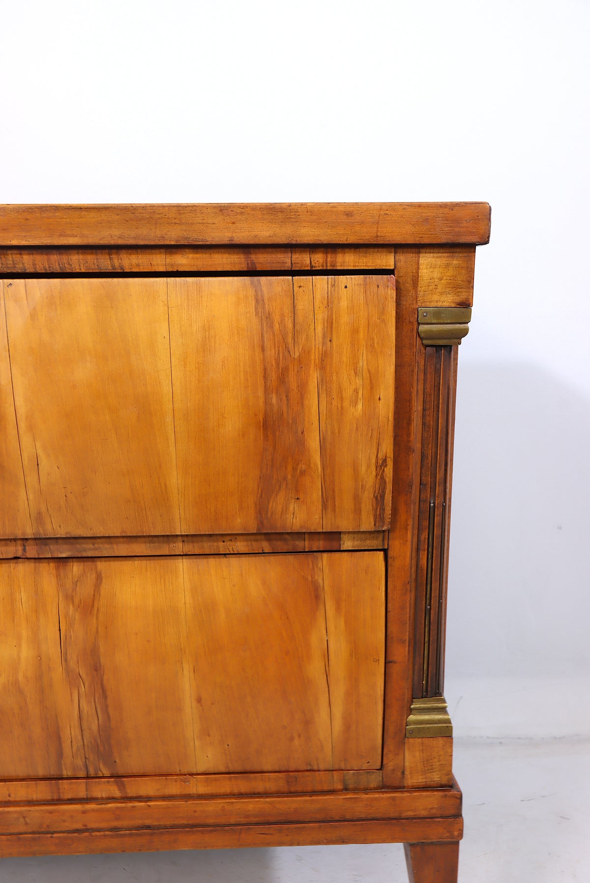 Original Biedermeier Kommode Antik Empire Holz Sideboard Cabinet Vintage Schrank
