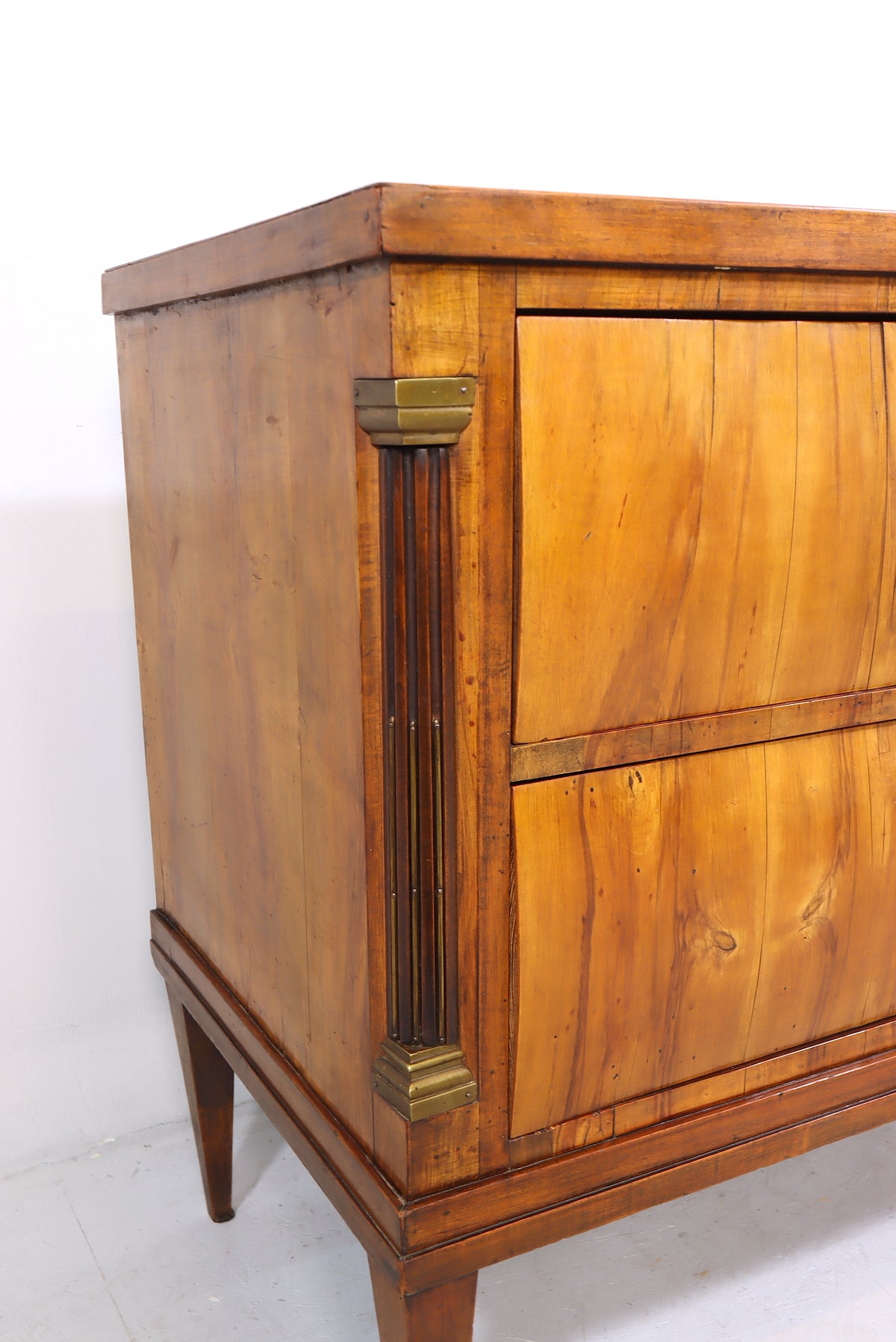 Original Biedermeier Kommode Antik Empire Holz Sideboard Cabinet Vintage Schrank