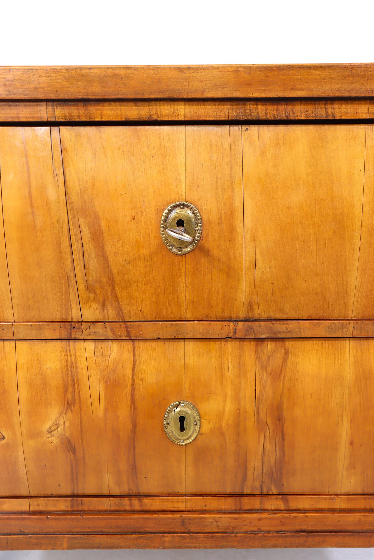 Original Biedermeier Kommode Antik Empire Holz Sideboard Cabinet Vintage Schrank