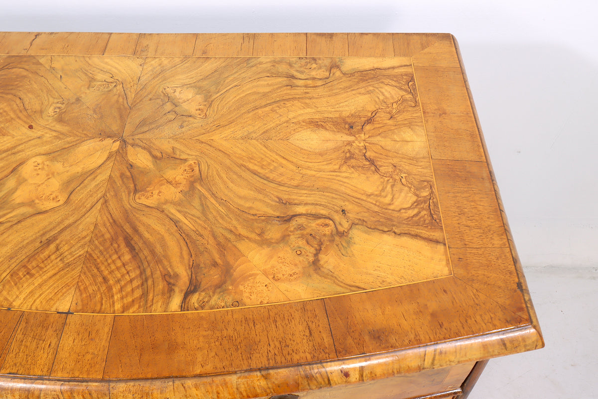 Antike Biedermeier Kommode Nussbaum um 1820 1850 Originales Sammlerstück Antique Chest of Drawers