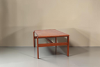 Vintage Space Couchtisch aus massivem Teakholz im skandinavischen Design der 60er Jahre
