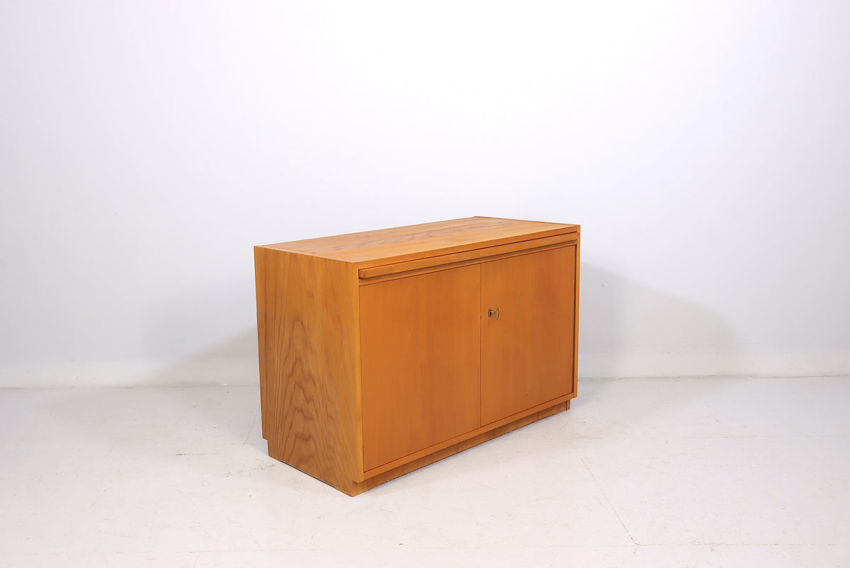 Hellerau Kommode Sekretär Schreibkommode DDR Mid Century Vintage Secretary Desk Cabinet