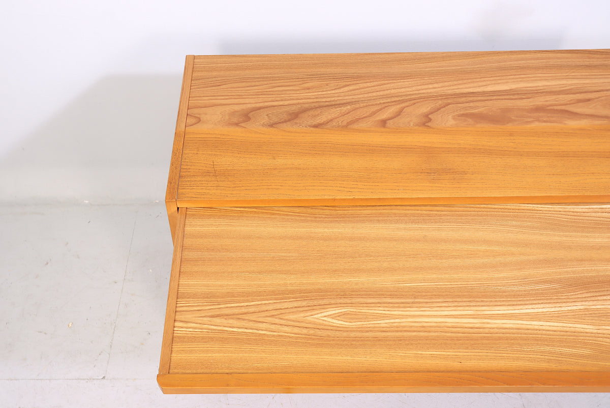 Hellerau Kommode Sekretär Schreibkommode DDR Mid Century Vintage Secretary Desk Cabinet