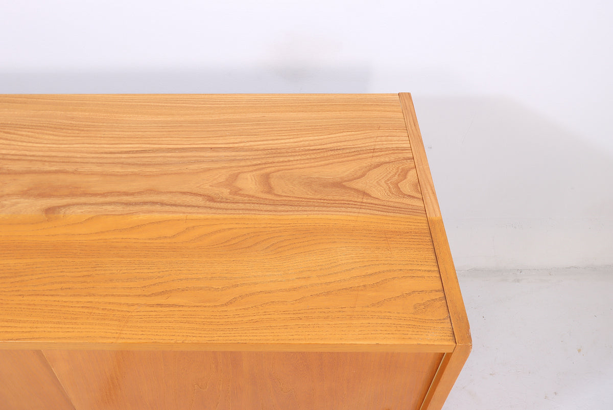 Hellerau Kommode DDR Mid Century Vintage Schrank 60er Jahre Sideboard Cabinet
