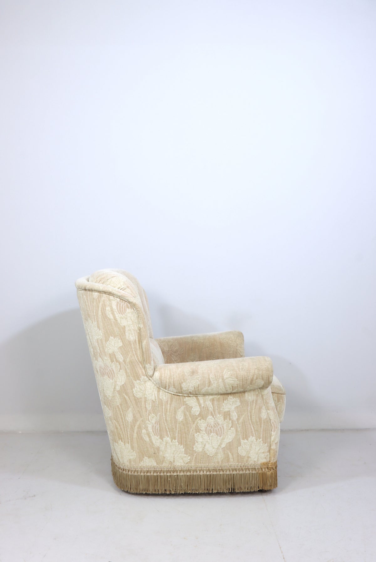 Mid Century Polstersessel Dänisch Vintage Lounge Chair Armchair Sessel Retro 1/2