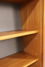Original Hellerau Regal Mid Century 60er Jahre DDR Vitrine Vintage Display Cabinet Bookcase