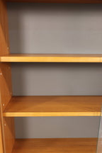 Original Hellerau Regal Mid Century 60er Jahre DDR Vitrine Vintage Display Cabinet Bookcase